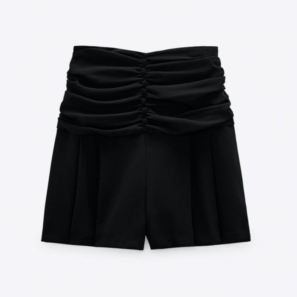Zara gathered skort